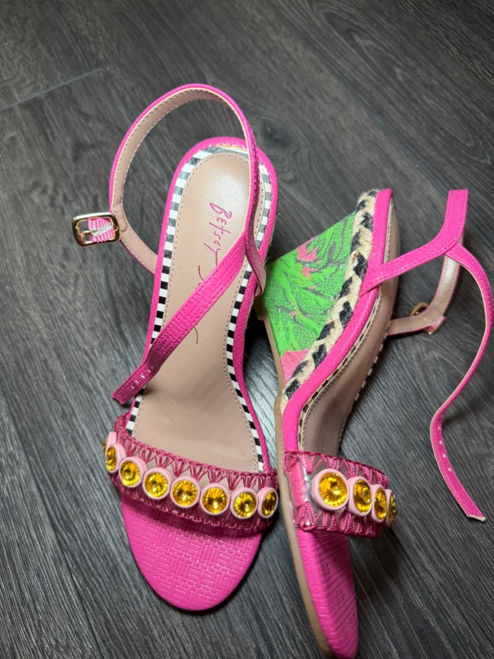 Betsey Johnson Kodi Wedge Sandals